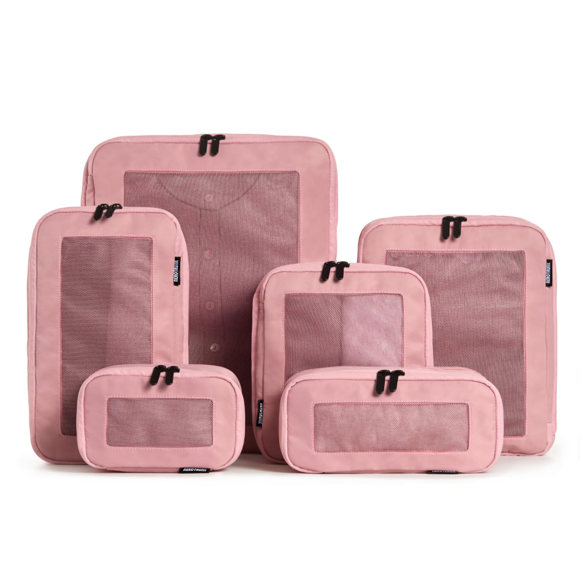 Compression Packing Cubes with Double Zippers