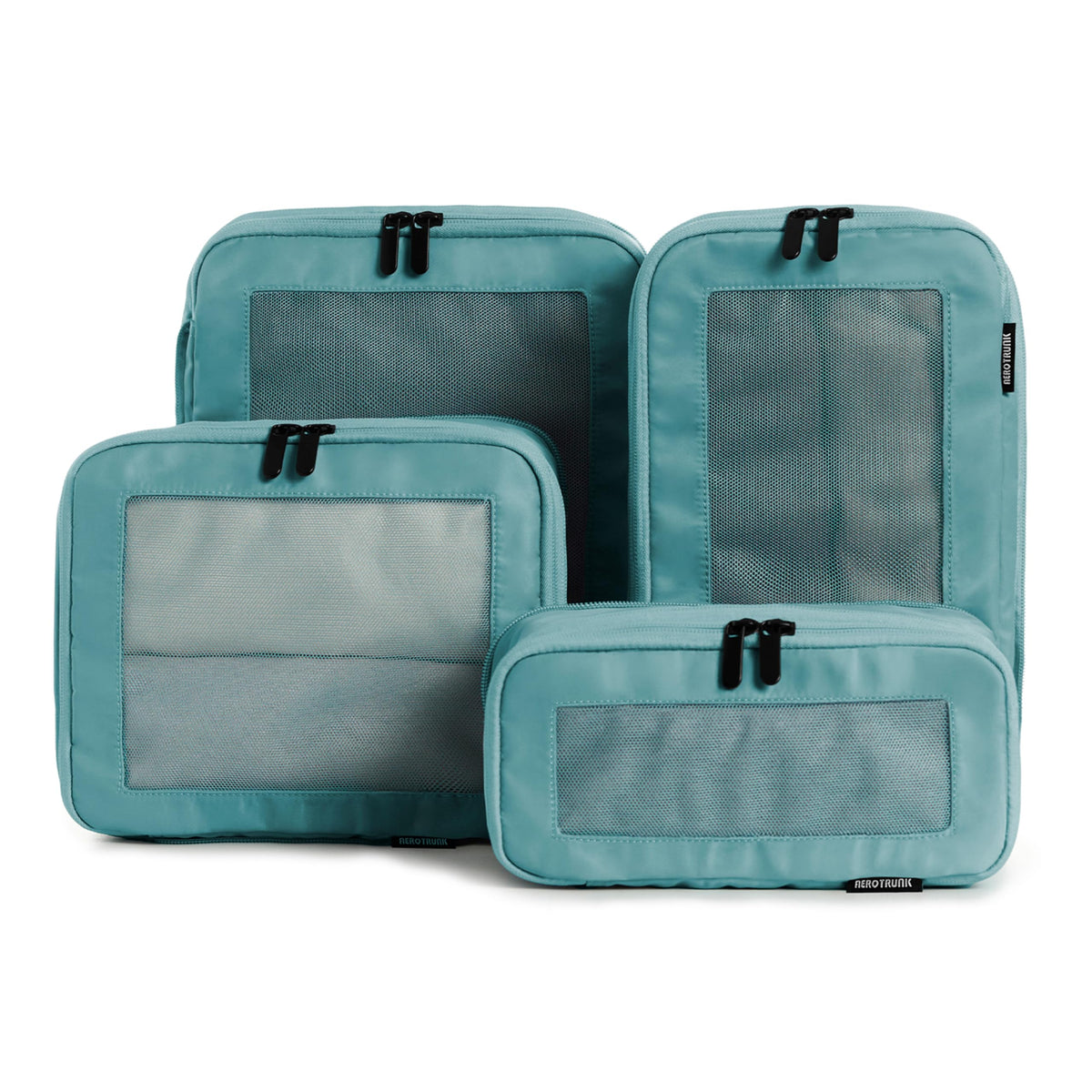 Compression Packing Cubes with Double Zippers