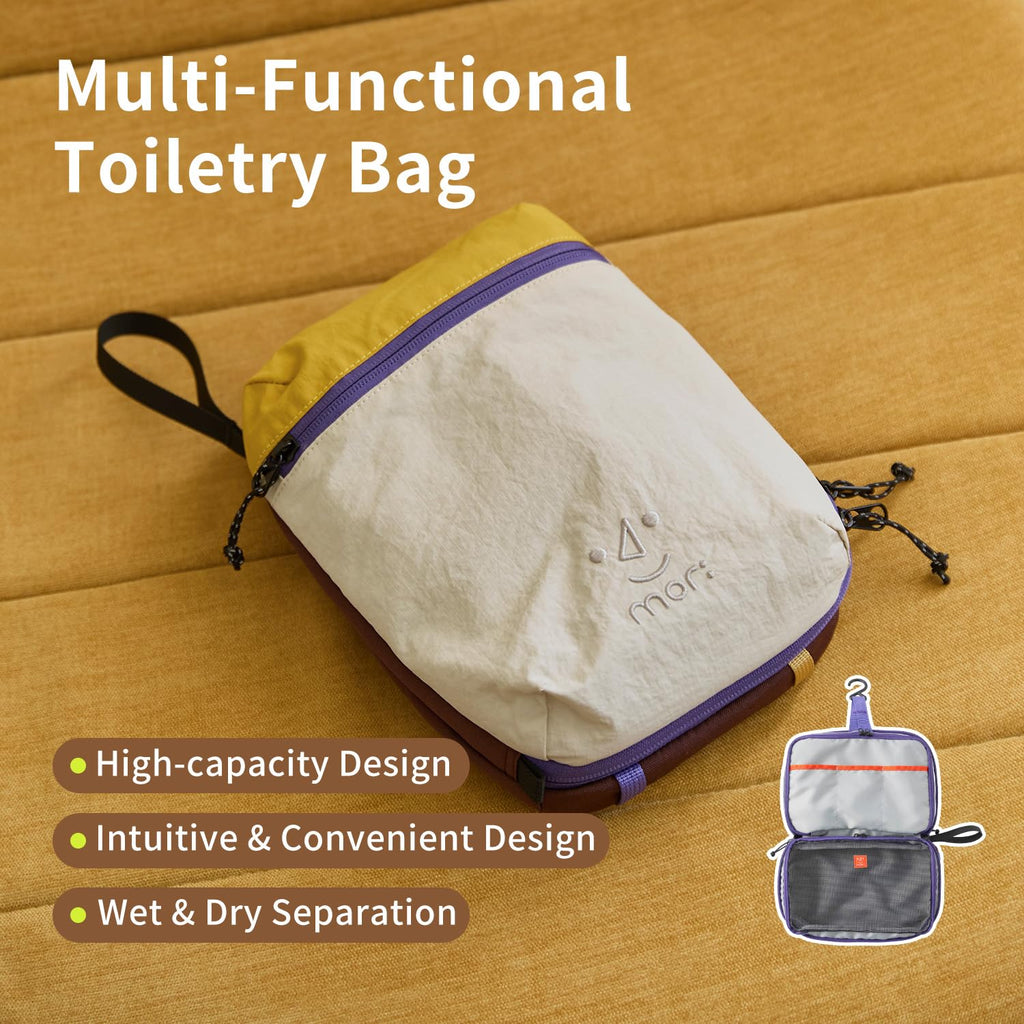Medium Wet and Dry Hanging Toiletry Bag