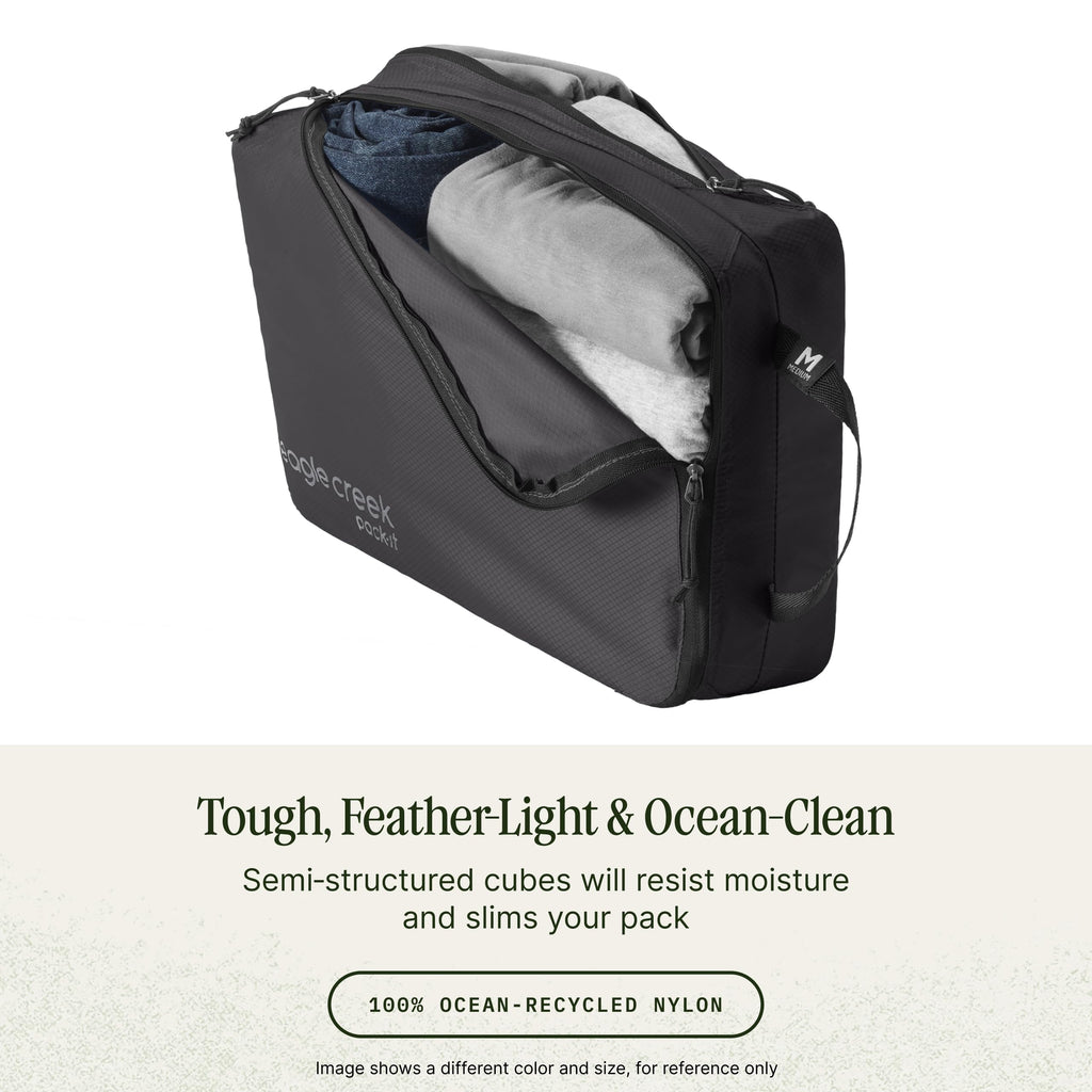 6-Piece Clean and Dirty Packing Cube Set with Shoe Bag