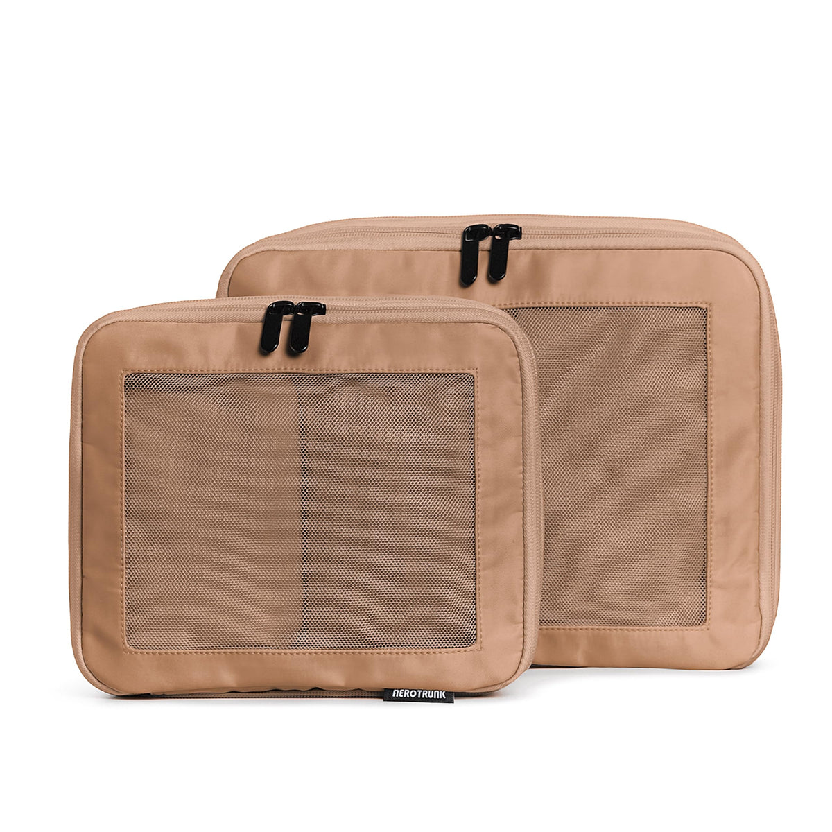 Compression Packing Cubes with Double Zippers
