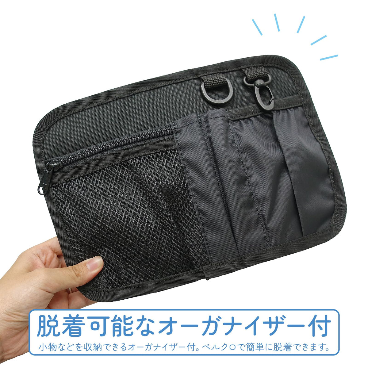 Large-Capacity Travel Tote Bag – Gray