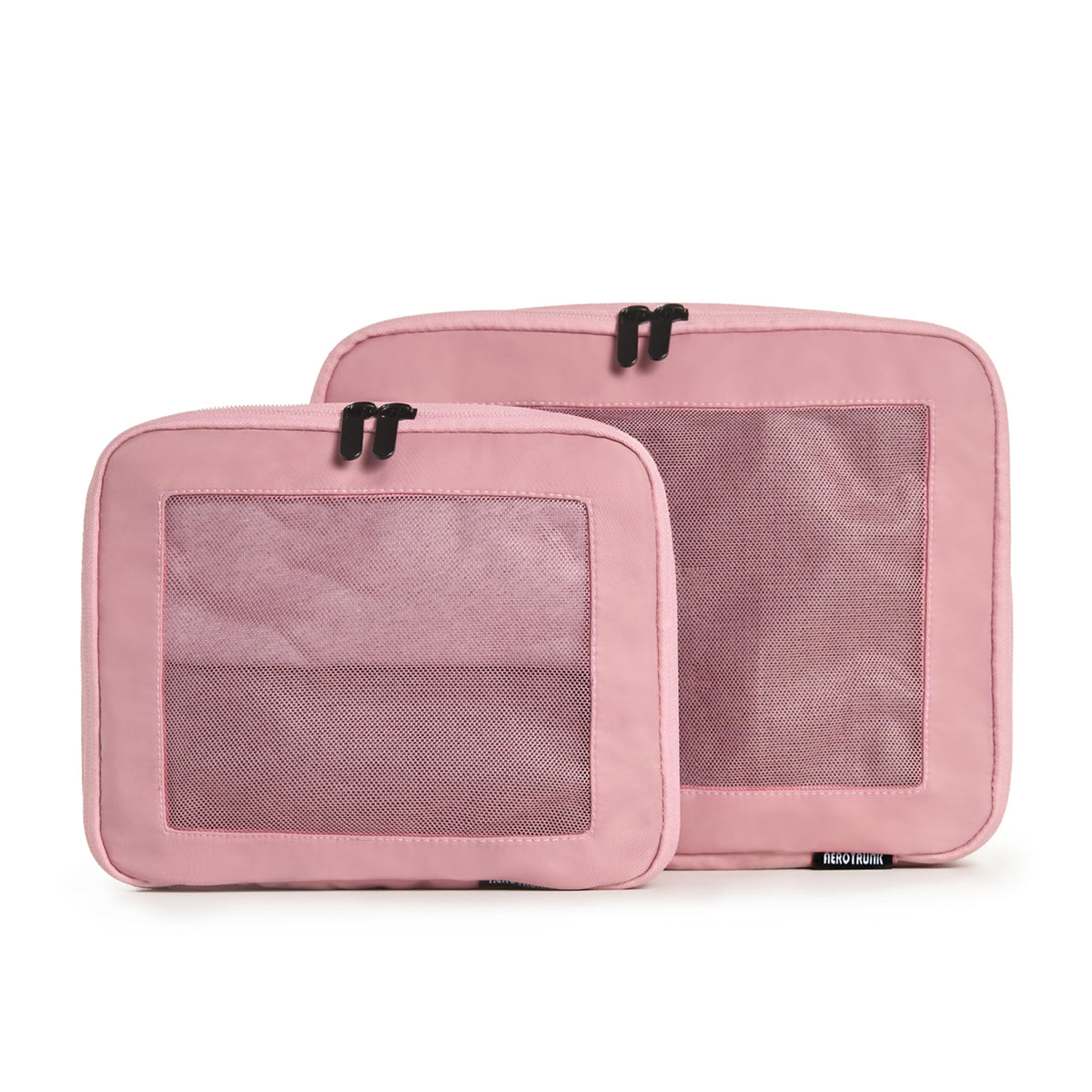 Compression Packing Cubes with Double Zippers