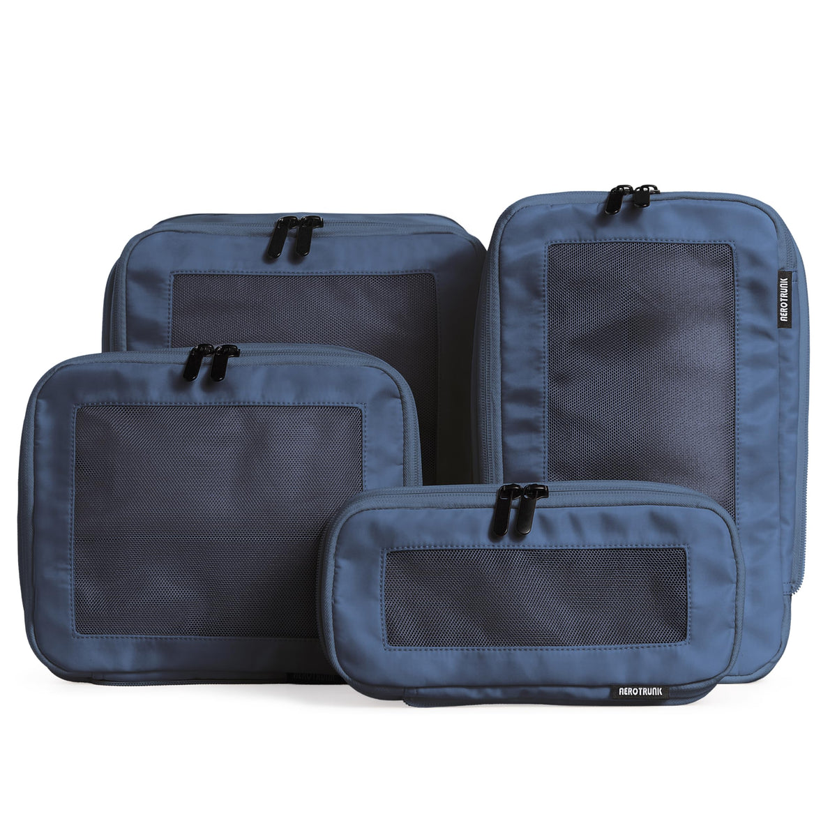 Compression Packing Cubes with Double Zippers