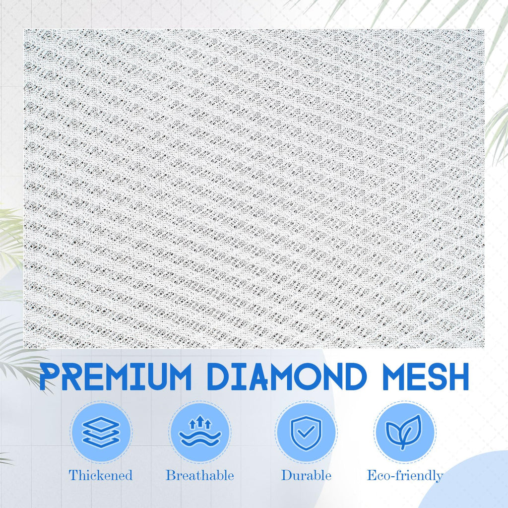 4-Pack Large Mesh Drawstring Laundry Bags – 24 × 36 Inches