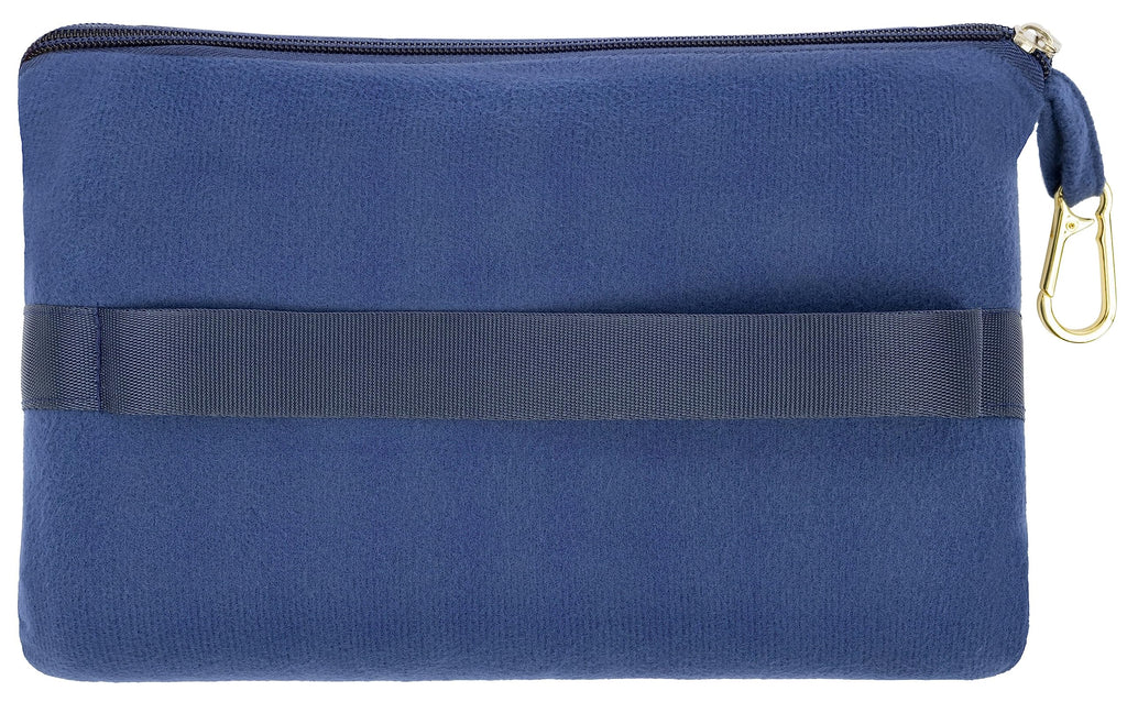 2 Pack Ultra-Compact Travel Blankets with Portable Carry Cases